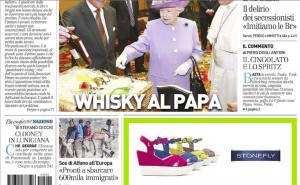 whisky al Papa