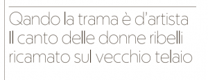 Dai su, un refuso nel titolo tira sempre su di morale noi mesti 